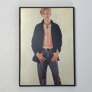 3/25$ - 90s Vintage Leonardo Dicaprio Romeo + Juliet Laminated Picture